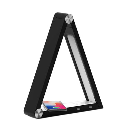 Wireless Charging LED Triangle Desk Lamp - NookTheOffice