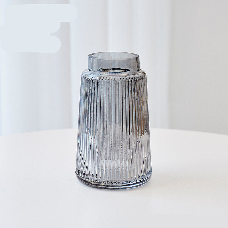 Retro/Modern Minimalist Glass Vase - NookTheOffice