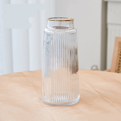 Ретро/модерна минималистична стъклена ваза