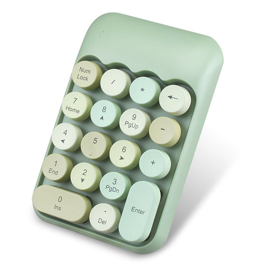 Pastel Wireless Numeric Keyboard - NookTheOffice
