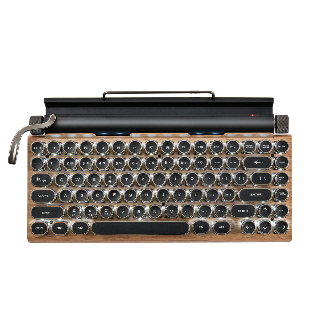 Typewriter Wireless Mechanical Keyboard - NookTheOffice