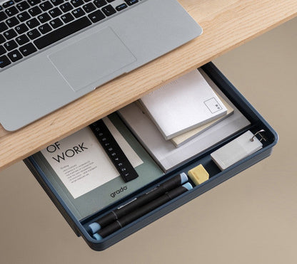 Under Desk Adhesive Storage - NookTheOffice