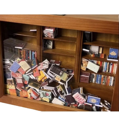 Anxiety-Relieving Miniature Bookshelf