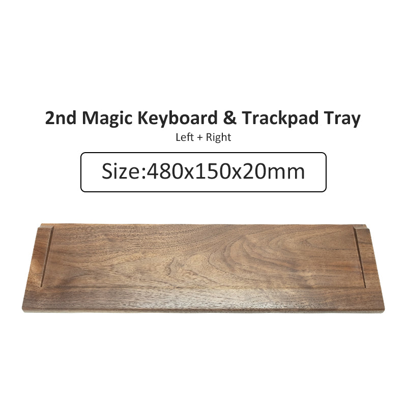 Black Walnut Keyboard Tray