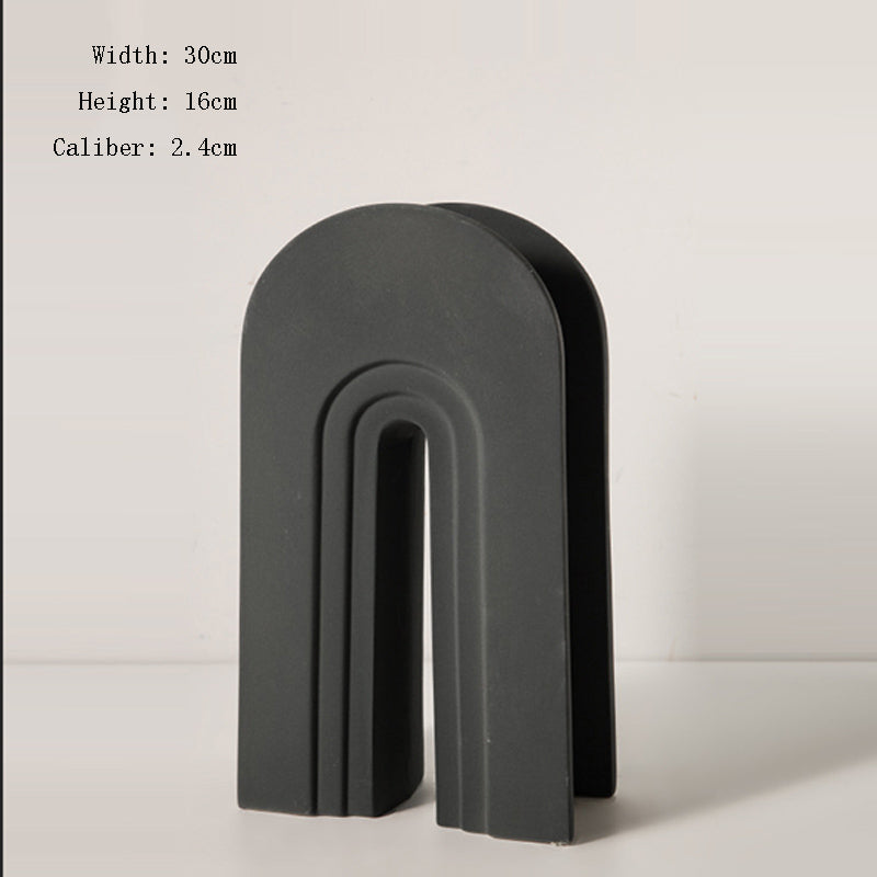 Geometric Art Vase - NookTheOffice