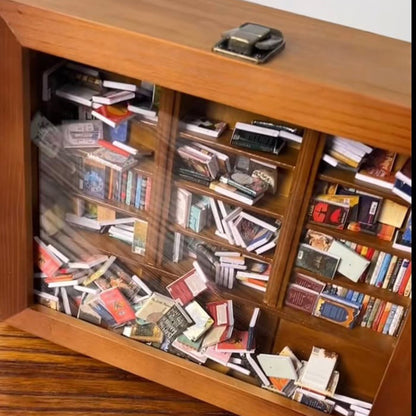 Anxiety-Relieving Miniature Bookshelf