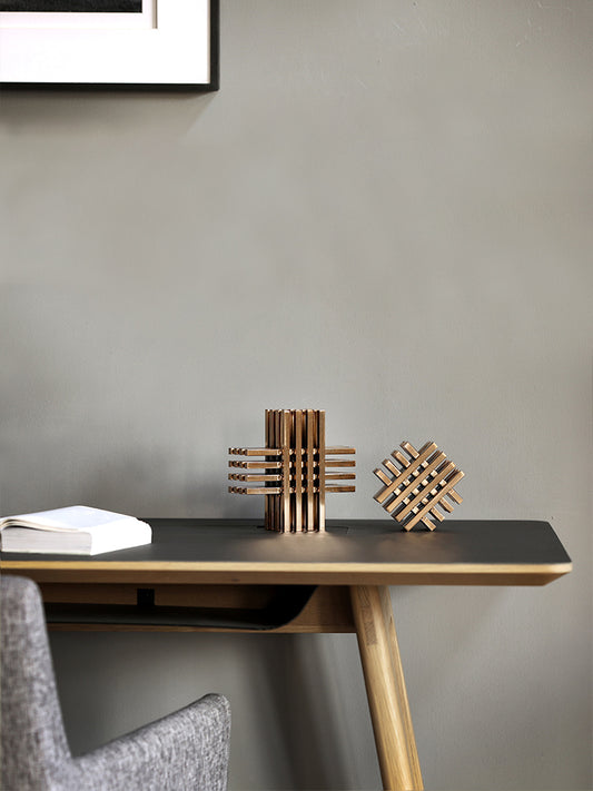 Handcrafted Modern Minimalist Desk Decorations - NookTheOffice