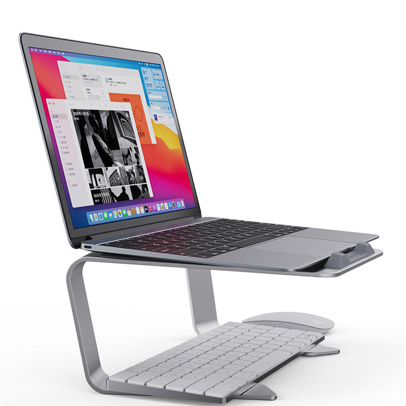 Minimalist Metal Laptop Stand - NookTheOffice
