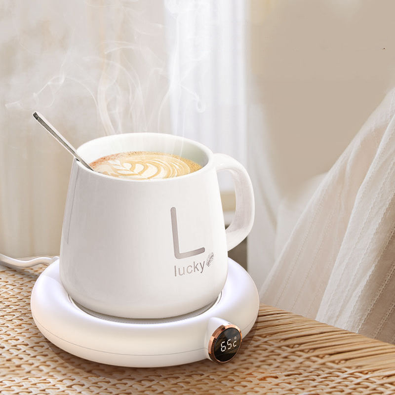 Mug Warmer with Temperature Display - NookTheOffice