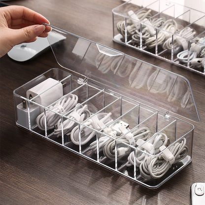 Dust-proof Cable Oganization Storage Box - NookTheOffice