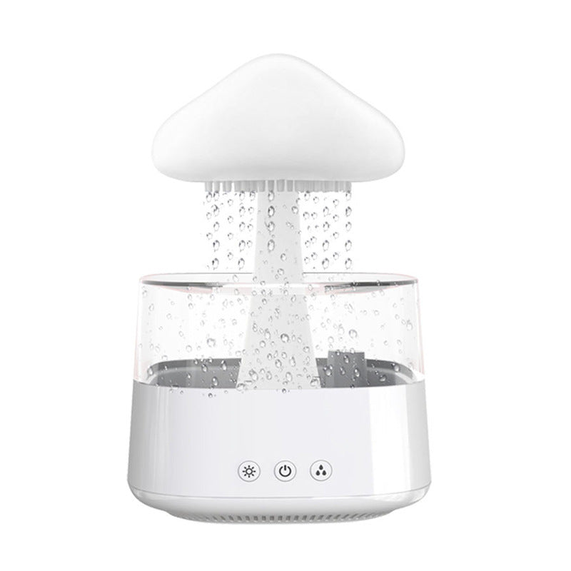 2-in-1 Desk Humidifier Rain Cloud Aromatherapy - NookTheOffice