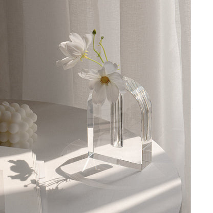 Aesthetic Transparent Vase - NookTheOffice