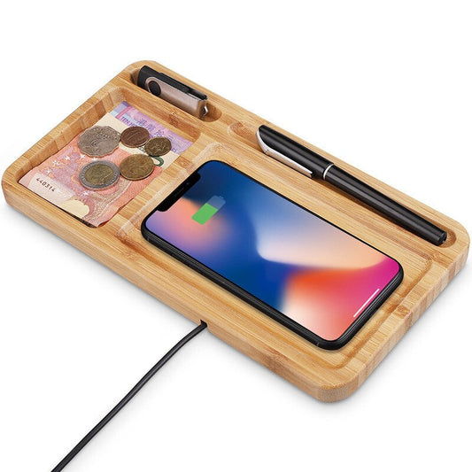 Bamboo Charger Tray - NookTheOffice